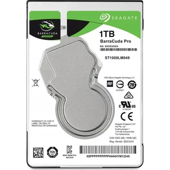 Pevný disk Pevný disk Seagate BarraCuda Pro ST1000LM049 1TB SATA III 2,5"
