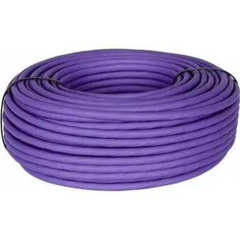 Síťový kabel NEKU Síťový kabel F/FTP Cat.6A B2ca LSOH měděný drát 100m