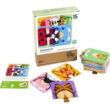 Puzzle ZU BERRY Ekologické puzzle ze dvou dílů Seznamte se s hmyzem Muduko
