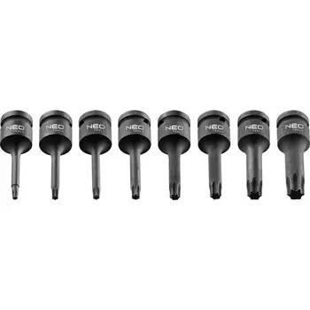 Bit NEO TOOLS Sada nástavců bitů Impact Torx, 9 ks 08-712 NEO TOOLS 08-712