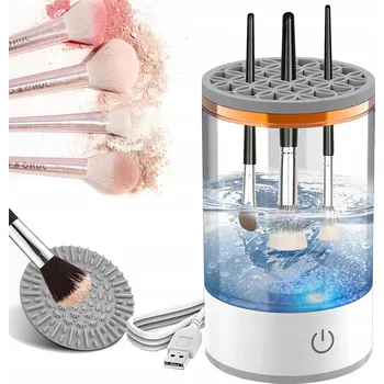 Kosmetický štětec ELEKTRICKÁ ČISTIČKA ŠTĚTCŮ NA MAKE-UP USB