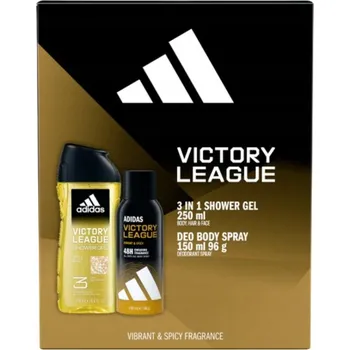 Kosmetická sada Adidas Victory League Dárková Sada Deodorant pro muže 150 ml + SG 250 ml