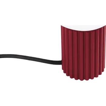 Lampička Stolní lampička SOLLUX LIGHTING Halo červená, výkon až 8 W