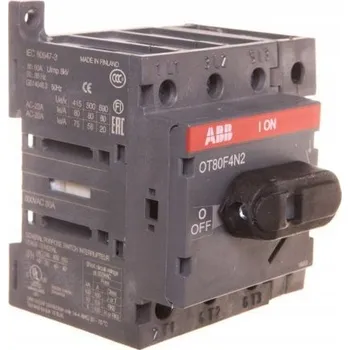 vypínač Odpojovač ABB 1 V IP20 80 A