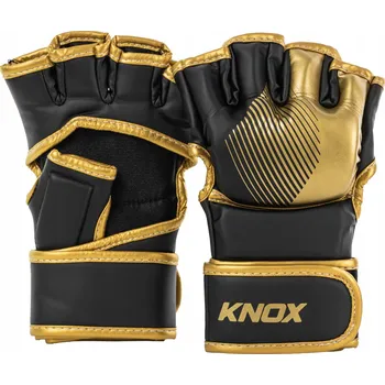 Rukavice MMA rukavice KNOX - TRÉNINKOVÉ SPARINGOVÉ ÚCHOPNÉ GRAPPLINGOVÉ 4oz - L/XL