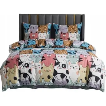 Povlečení Sada Povlečení pro dvoulůžkovou kočku 160x200 se 2 povlečeními 70x80