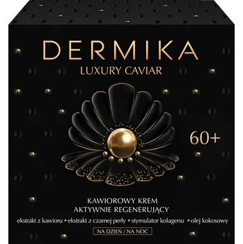 Pleťový krém Dermika Luxury Caviar regenerační pleťový krém 60+ denní a noční 50 ml