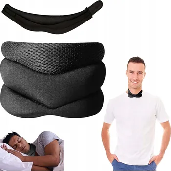 MĚKKÝ ORTOPEDICKÝ KRČNÍ LÍMEC - ORTÉZA KRKU - PODPORA PROTI CHRÁPÁNÍ