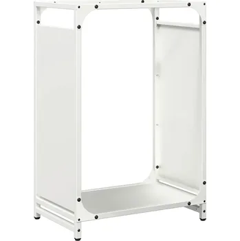 Stojan na dřevo VidaXL kovový