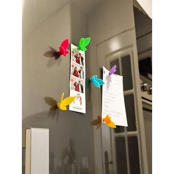 Dekorativní magnet Magnetky Motýlci – sada 12 ks (mix barev)