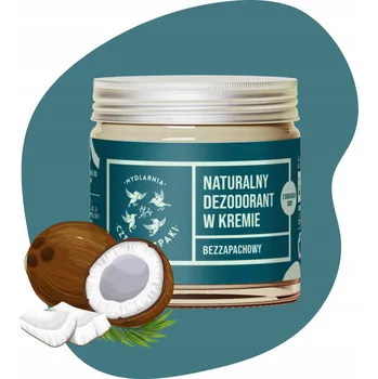 Cztery Špačci Mydlarnia 60 Ml přírodní deodorant v krému – bez vůně