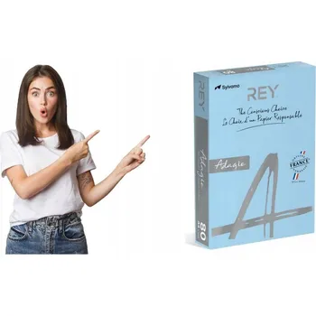 Papír pro tiskárny Kancelářský papír Rey formát A4 80g 500 listů