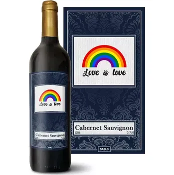 Víno Sablio Červené víno Love is love 2: 0,75 l