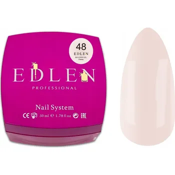 Lak na nehty EDLEN BUILDER GEL CHEESY 48 50 ml - Stavební gel na nehty