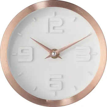 Hodiny Blokker Hliníkové nástěnné hodiny – 15 cm – měděné/stříbrné/zlaté