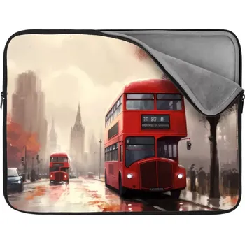 pouzdro na notebook Sablio Obal na notebook Londýn Double-decker 1 - 13"