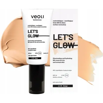 Veoli Botanica BB krém LET'S GLOW SPF 20 30ml 2.5 N Beige