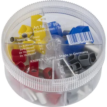 Elektrická zásuvka Zásuvková lišta do desky stolu Knipex modrá