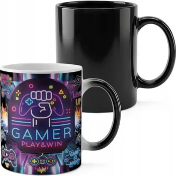 MAGICKÝ HRNEK 330ML S POTISKEM - GAMER GAMEPAD HRANÍ HER