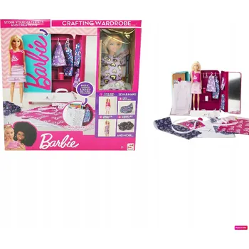 Panenka Mattel Skříň pro Panenka Barbie + doplňky