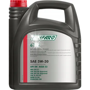 Motorový olej FANFARO 6719 5W30 5L