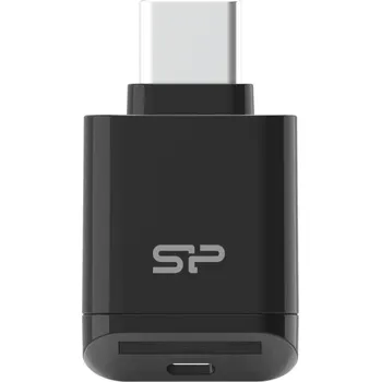 Čtečka paměťových karet Čtečka paměťových karet Silicon Power USB-C 3.2 Gen 1 microSD černá