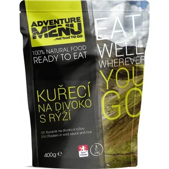 Hotové jídlo Adventure Menu Kuře divoké s rýží 400g