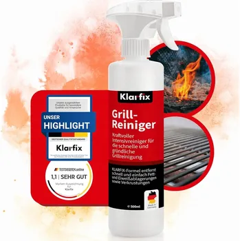 Čisticí sprej na grilovací rošt, německá chemie 500 ml Klarfix