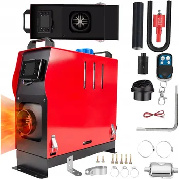 Průmyslové topidlo Nezávislé Topení 12V Ohřívač 8kW s Dálkovým Ovládáním