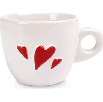 Orion domácí potřeby Hrnek SRDÍČKA 80 ml