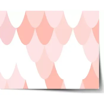 Plakát Sablio Plakát Růžové obloučky - 90x60 cm