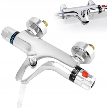 Vodovodní baterie TERMOSTATICKÁ SPRCHOVÁ BATERIE NÁSTĚNNÁ