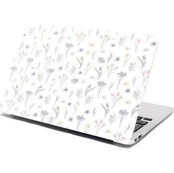 samolepka Sablio Samolepka na notebook Jemné květy - 29x20 cm