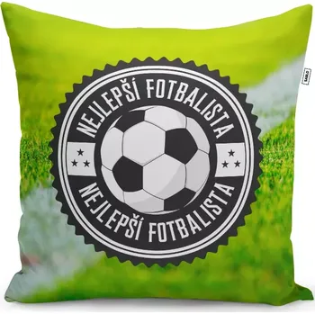 Polštář Sablio Polštář Nejlepší fotbalista: 40x40 cm