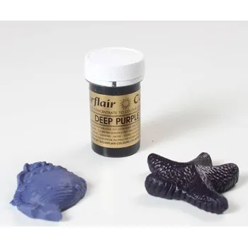 Gelová barva Sugarflair (25 g) Deep Purple 3027 dortis | Cukrářské potřeby