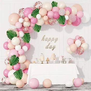 Přisada na vaření a pečení Balónková girlanda světle růžová 132ks - Cakesicq | Cukrářské potřeby