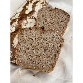 Mouka Chléb Sielankowy – kváskový, 100% BIO mouka, BEZ droždí z malé pekárny