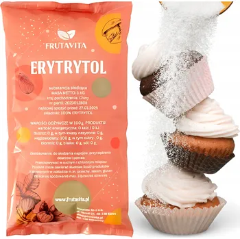 Sladidlo Erythritol Frutavita 1 kg