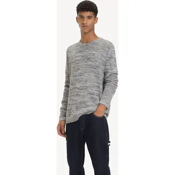 Dámské oblečení Tommy Hilfiger svetr DM0DM05907 šedý kulatý velikost XS