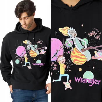 Pánská mikina WRANGLER RICK&MORTY Pánská MIKINA s potiskem loga XL