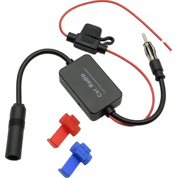 Příjem digitálního pozemního vysílání AUTO ANTÉNNÍ ZESILOVAČ RÁDIOVÉHO SIGNÁLU AM FM 12V