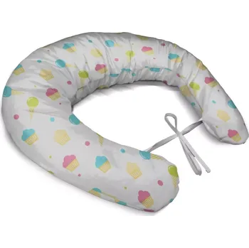 Polštář Sablio Těhotenský polštář Zmrzlinky s muffiny