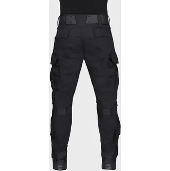 Pánské kalhoty TAKTICKÉ KALHOTY KAPSÁČE 124L mk2 DOMINATOR OCHRANA ASG ČERNÉ S