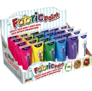 Speciální výtvarná barva Barvy na textil 24x30ml box