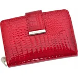 Jennifer Jones peněženka z pravé kůže červená - dámská