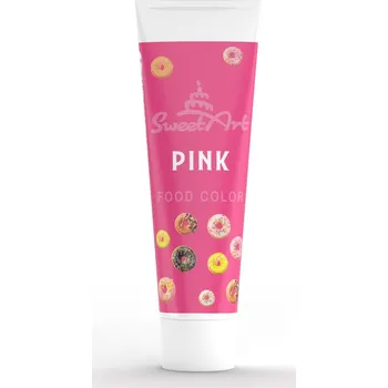SweetArt gelová barva tuba Pink (30 g) ♡