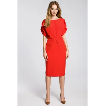 Dámské šaty Klasické midi koktejlové šaty MOE , velikost 40