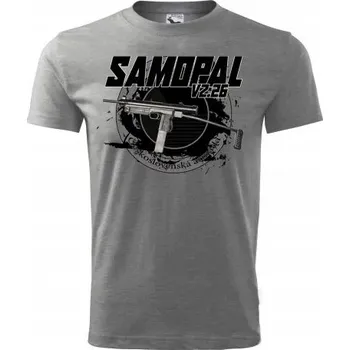 Pánská móda Pánské tričko s kulatý výstřihem STRIKER, velikost 3XL