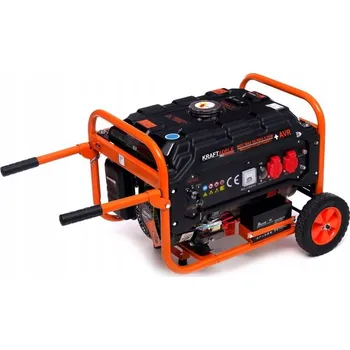 Elektrocentrála Přenosná elektrocentrála třífázová Kraft&Dele 3500 W benzínová