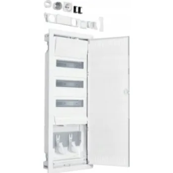 Rozvaděč Hager VU603PLH hybridní multimediální rozvodnice pod omítku/na omítku 36M